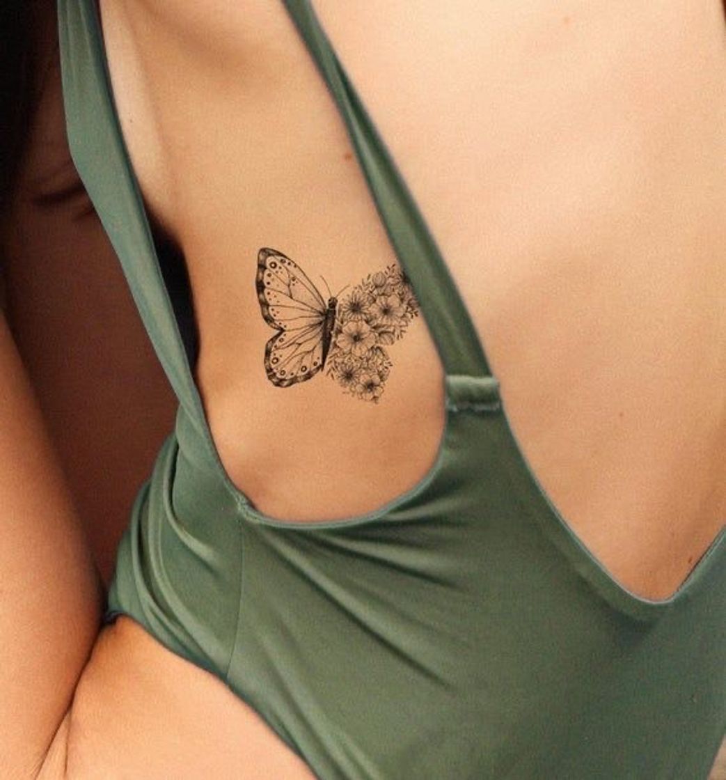 Fashion tatuagem de borboleta 