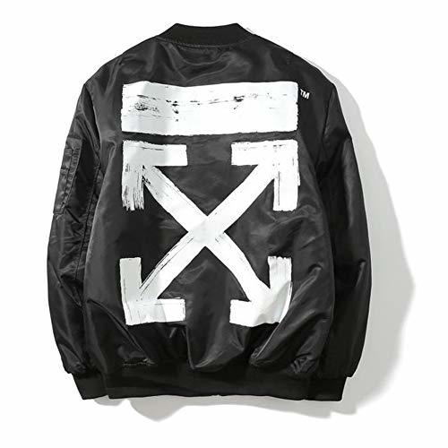 Dodui Off OW Flight Jacket Series Classic Brushed Arrow Printing Fashion Jacket