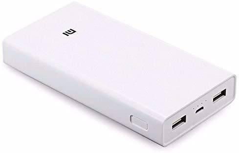 Moda Carregador Portatil, Xiaomi, 20000mah, Branco

