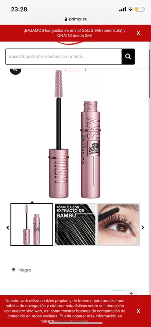 Product Máscara pestañas Maybelline New York