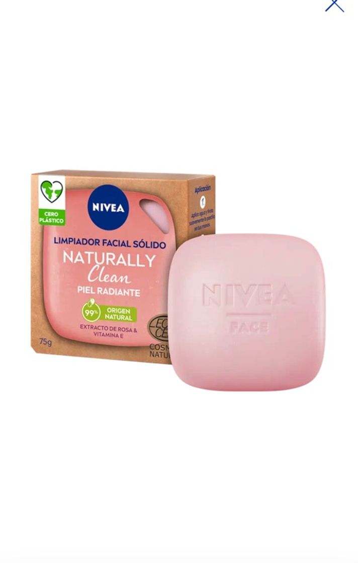 Fashion NIVEA Naturally Clean Limpiador Facial Sólido Piel Radiante