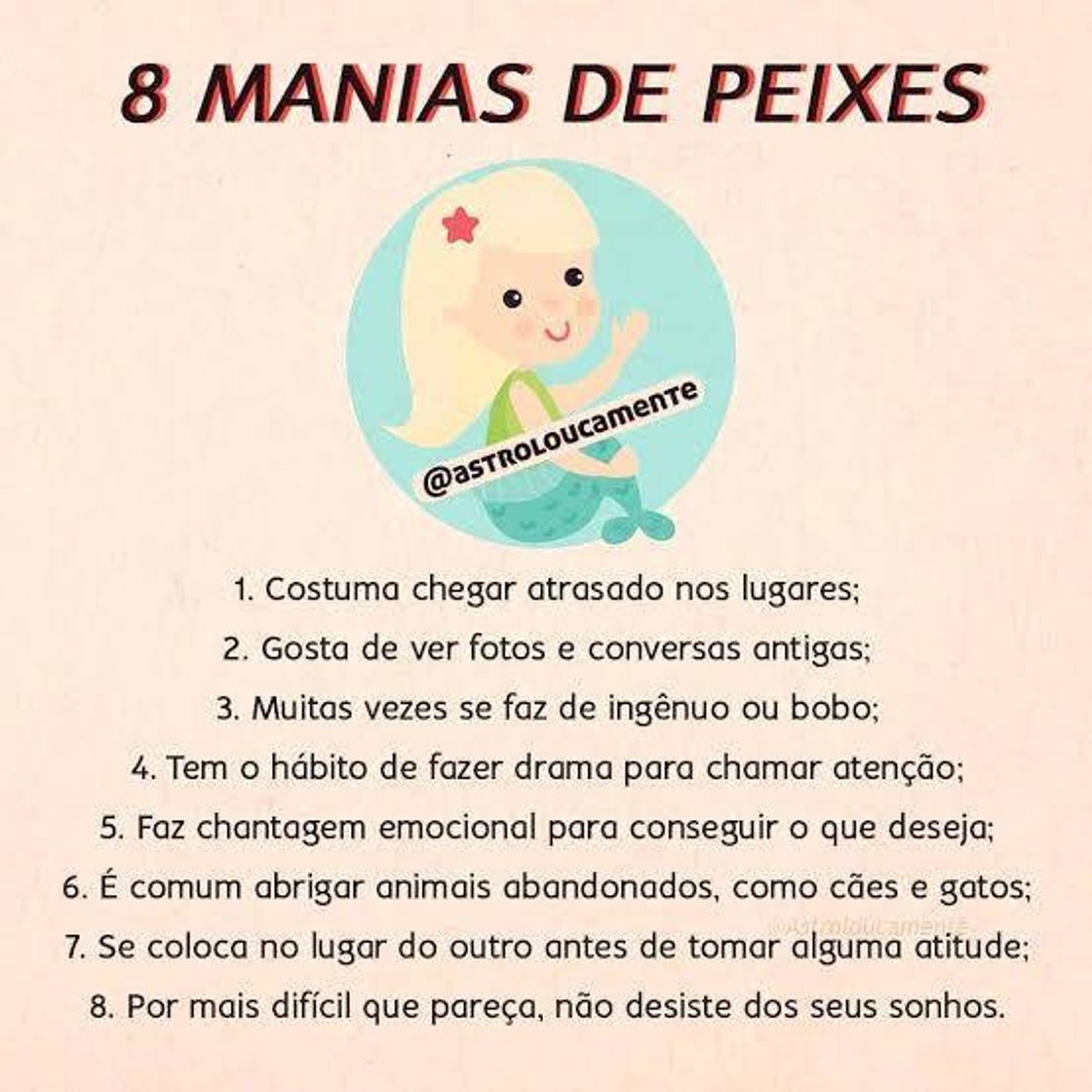 Moda Quem aí é de peixes? 🥰