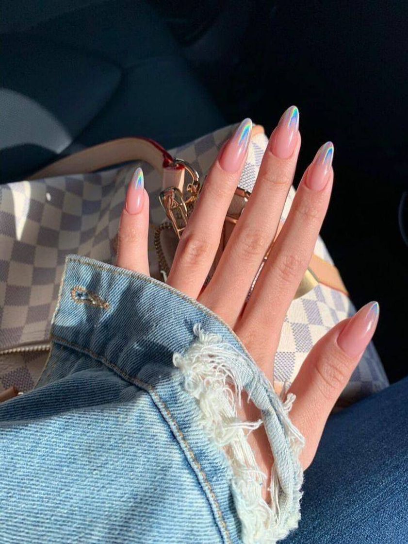 Moda Unhas metálica 💿