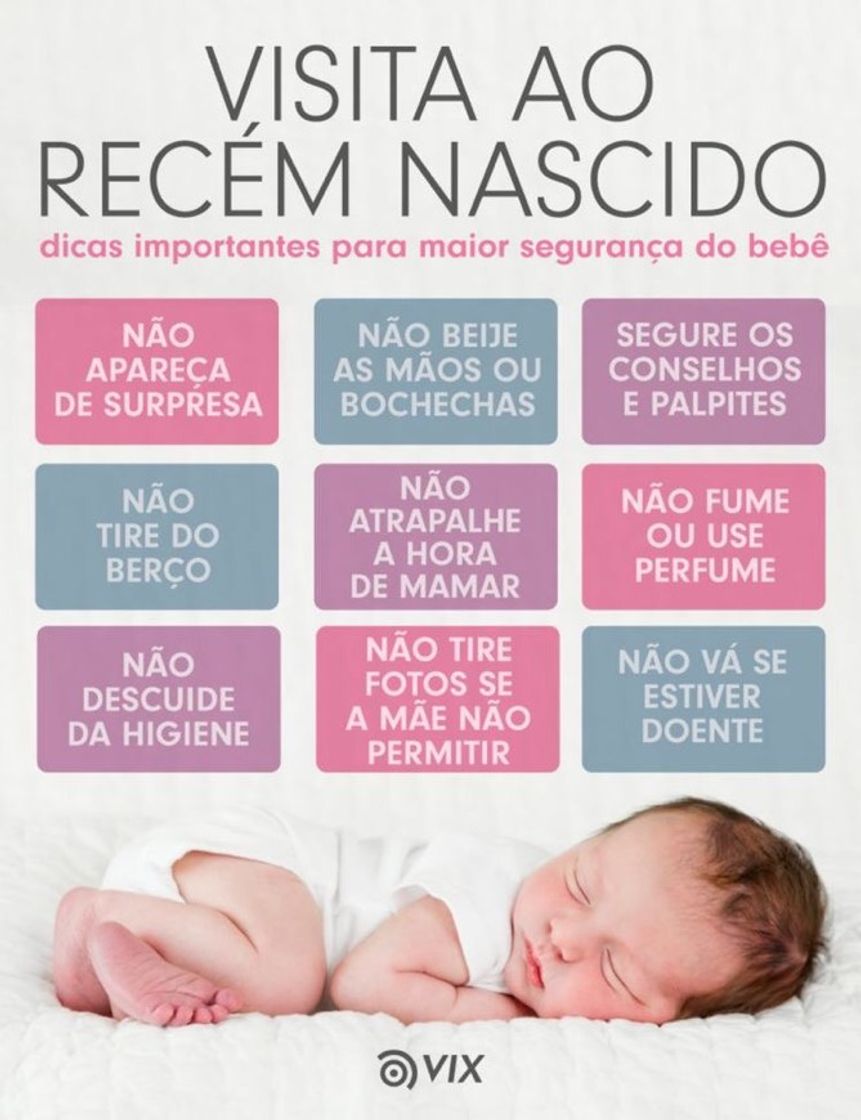 Moda Visita ao recém nascido 