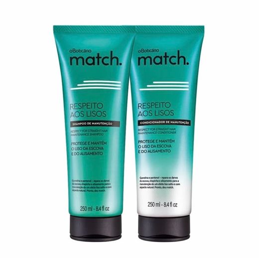 Combo Match Respeito aos Lisos: Shampoo Manutenção