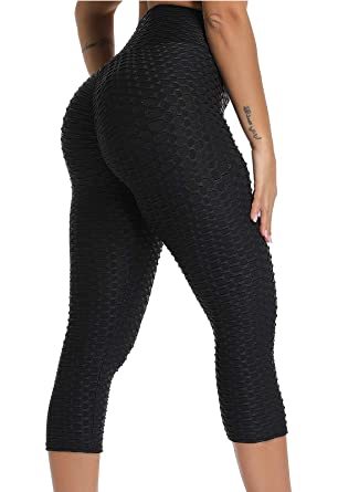 Product FITTOO Mallas 3/4 Leggings Mujer Pantalones de Yoga Alta Cintura Elásticos y