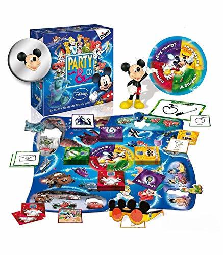 Product Diset- Disney Juego Party, 27.2 x 26.7 x 8.9