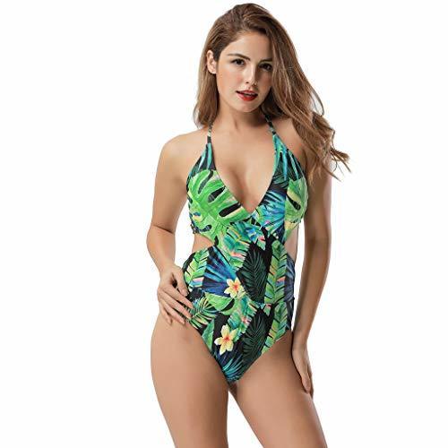 Social Sylar Traje De Una Pieza con Relleno Bañadores De Mujer Sexy Push-up