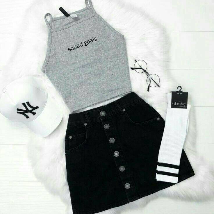 Fashion Look B&W