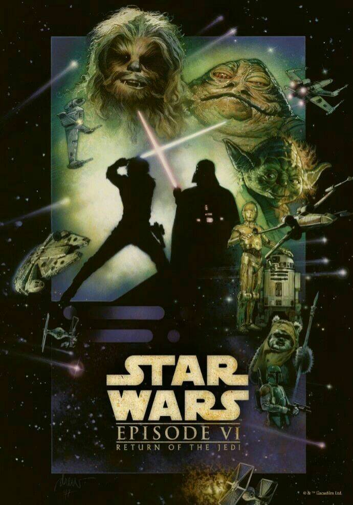 Película Star Wars: O retorno do jedi