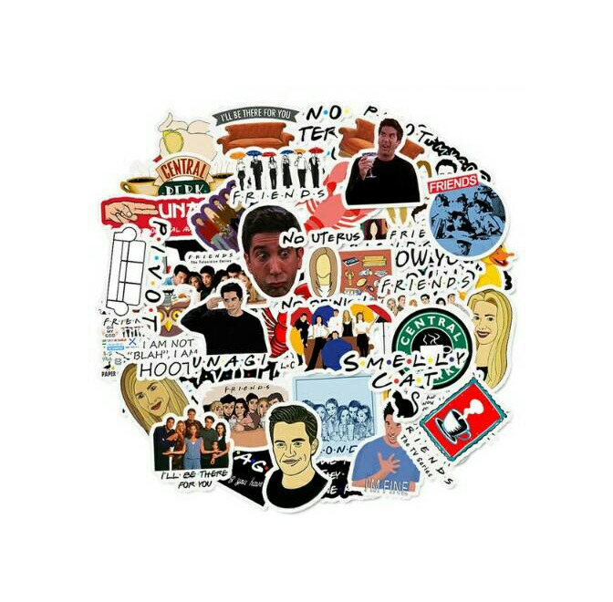 Productos Stickers de Friends