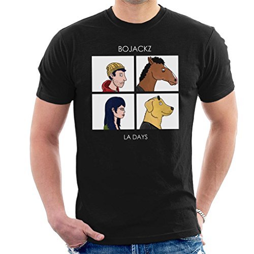 Lugar Cloud City 7 Bojackz La Days Gorillaz Bojack Horseman Men's T-Shirt