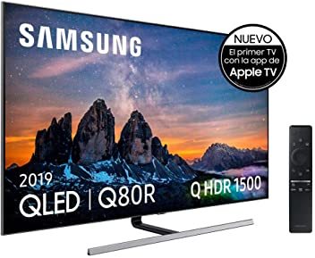 Electrónica Samsung QLED 4K 2019 65Q64R - Smart TV de 65" con Resolución