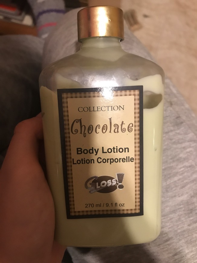 Productos Body lotion chocolate