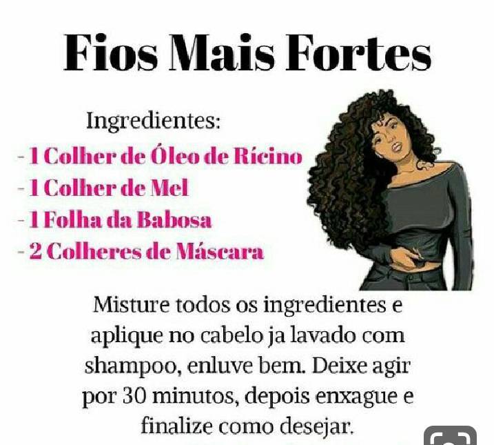 Fashion Receita para cabelo liso e cacheado