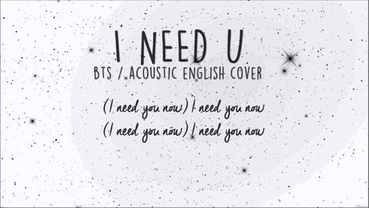 BTS- I need U cover by Margot D.R