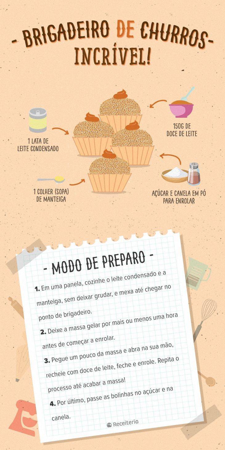 Social Brigadeiro de churros!