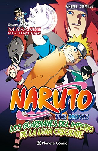 Libro Naruto Anime Comic nº 04 Los Guardianes del Imperio de la Luna