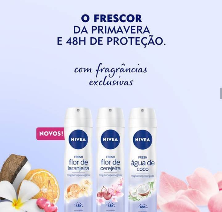 Product Desodorante da nova linha da nivea🧖🏻‍♀️