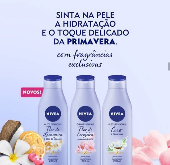 Product  Hidratante corporal Nivea/Nova linha