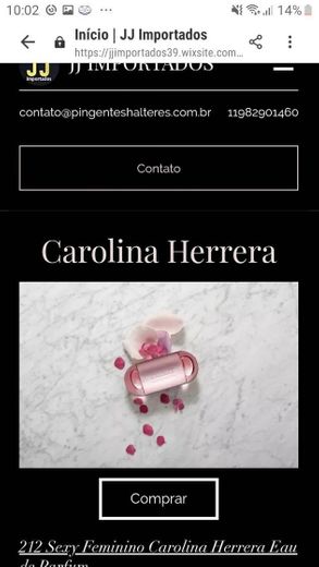 212 Sexy Feminino Carolina Herrera - Home