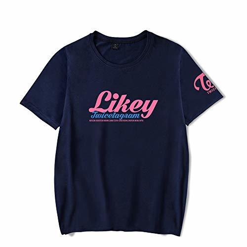 Producto Twice Camiseta de periférica Serie Likey Camiseta Masculinos y Femeninos Manga Corta