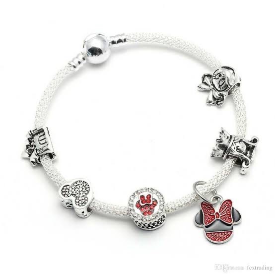 Fashion Pulseira Miney Pandora 