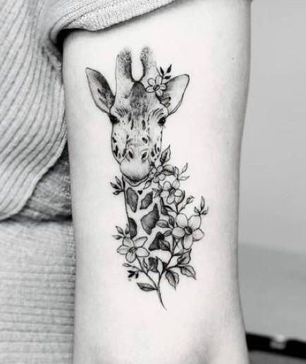 Tatto girafa 