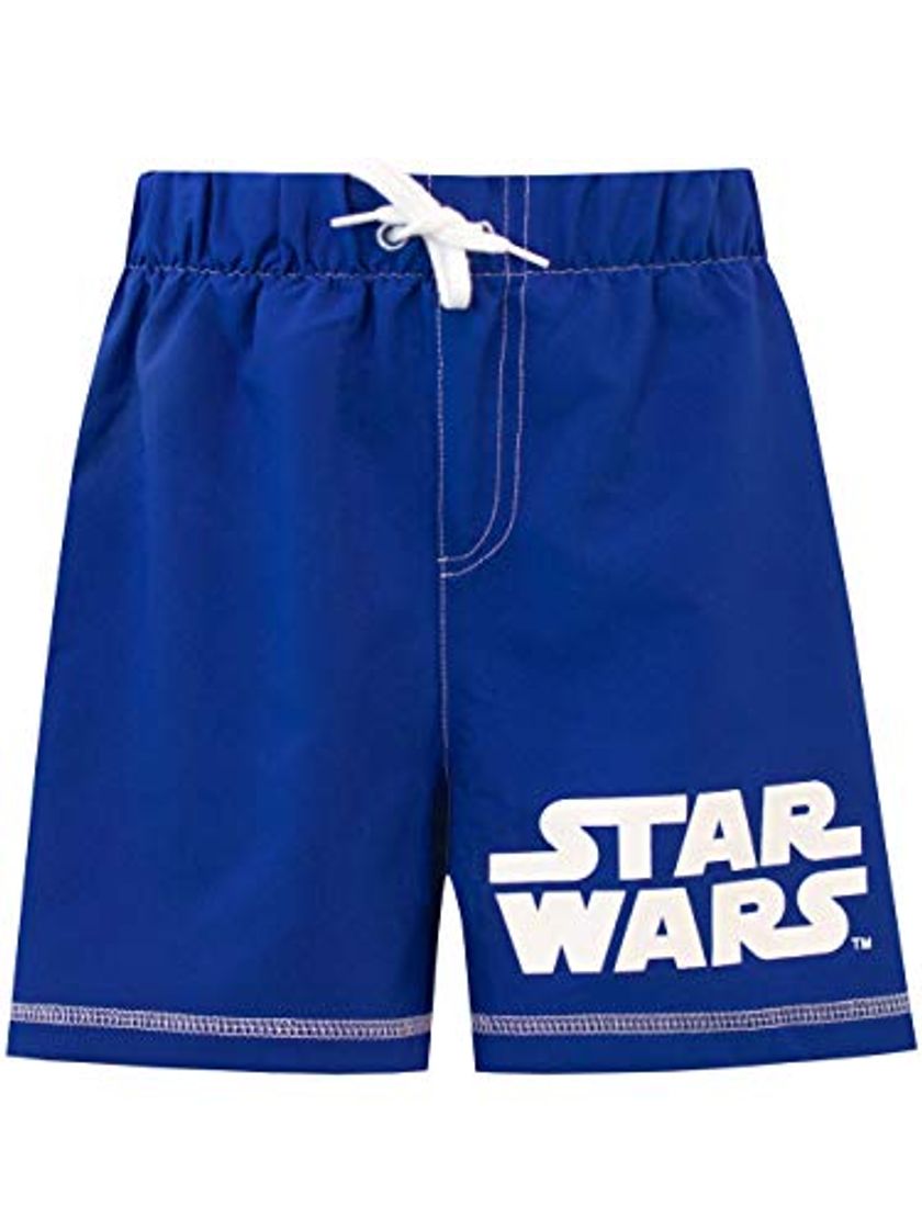 Moda Star Wars Bañador para Niño Guerra de Las Galaxias Azul 5