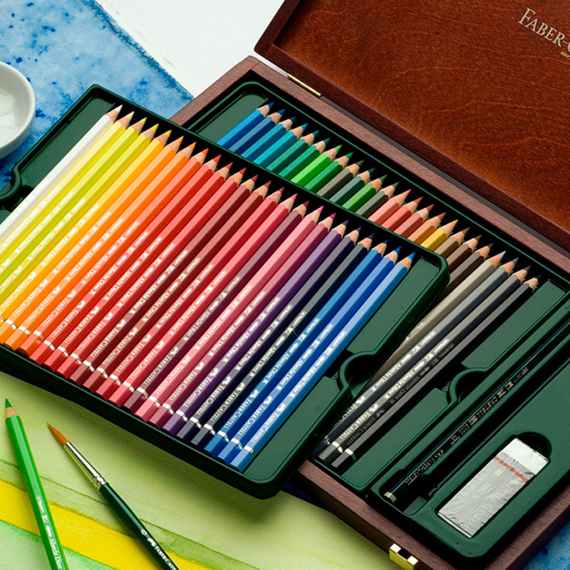 Fashion Estojo 48 cores Aquareláveis Faber castell 