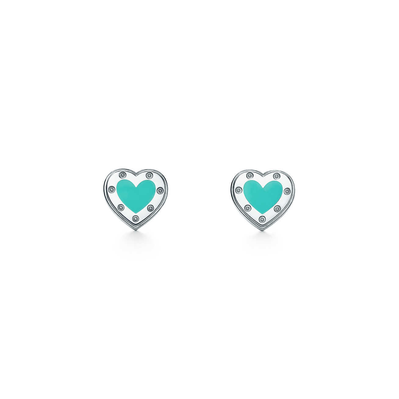 Fashion Return to TiffanyTM: Brincos Love Heart