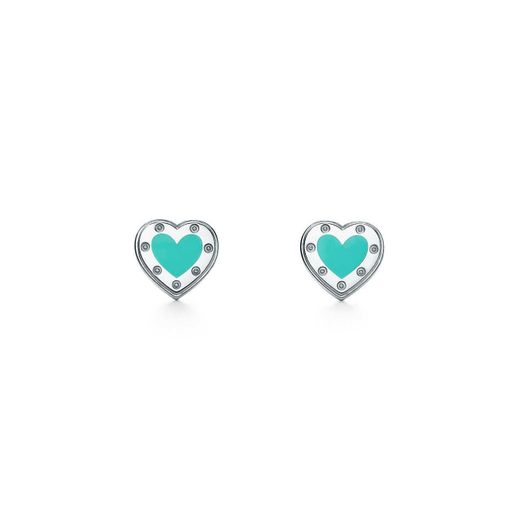 Return to TiffanyTM: Brincos Love Heart