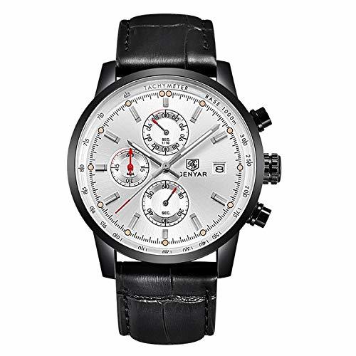 Social BENYAR Moda Cronógrafo Deporte Relojes para Hombre de primeras Marcas Reloj de