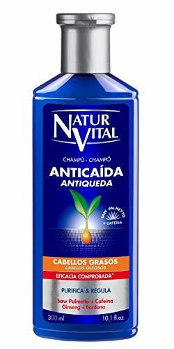 NATURALEZA Y VIDA SHAMPOO anticaida cabellos grasos 300 ml