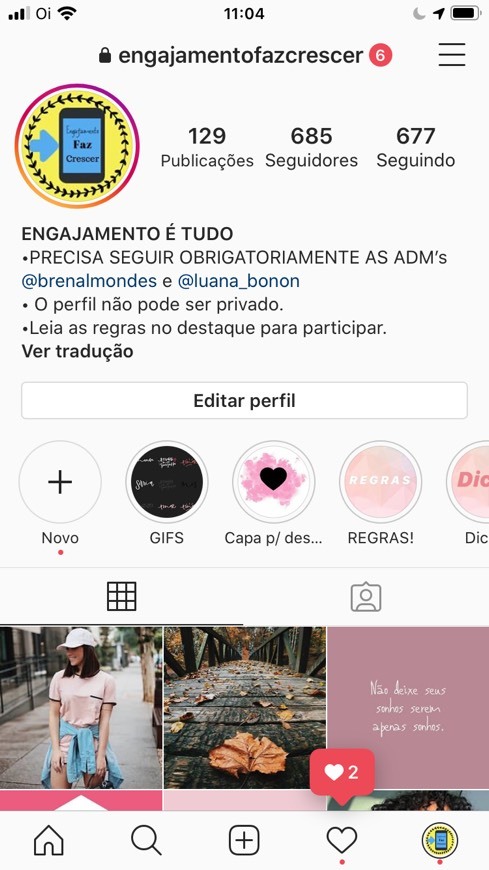 ENGAJAMENTO FAZ CRESCER 