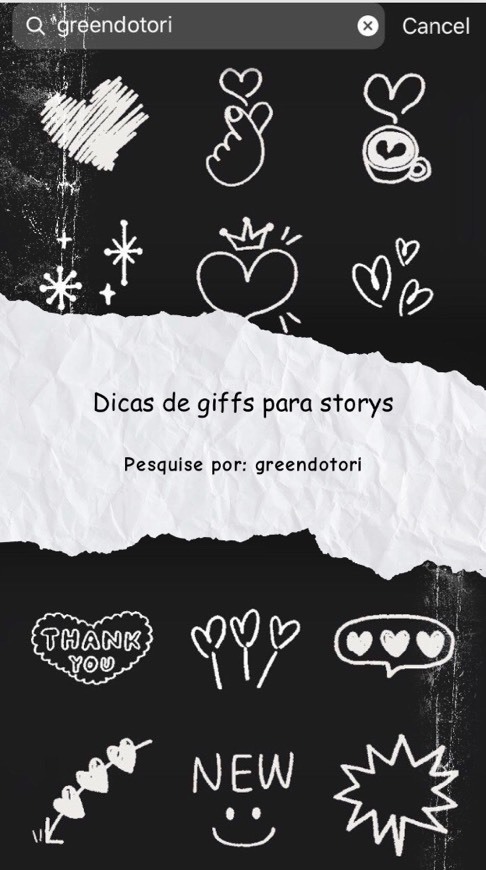 Moda Giffs p storys criativos ❤️