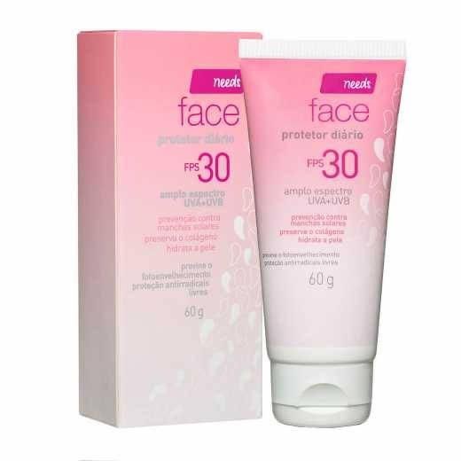 Protetor solar facial Needs fator FPS30