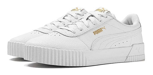 Moda Tênis Puma Carina White Verniz 

