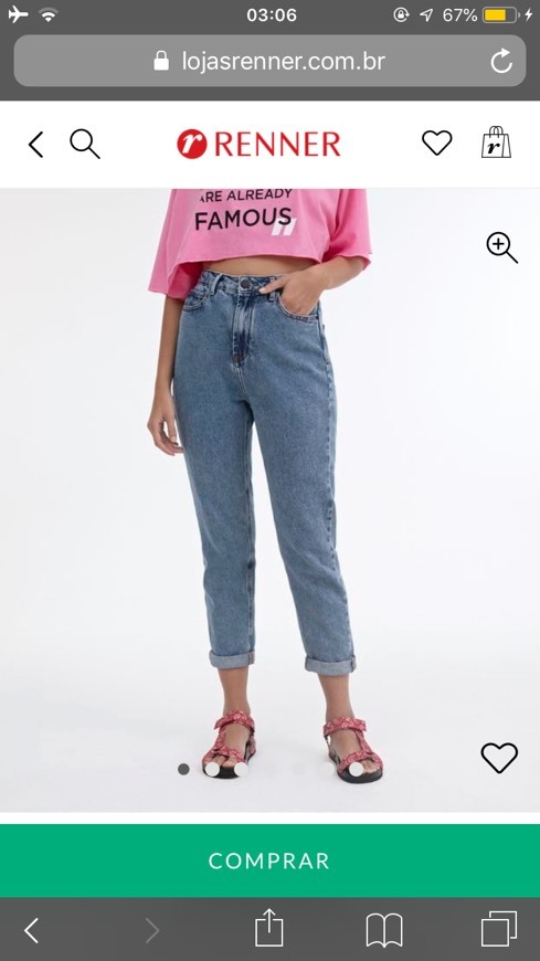 Product CALÇA MOM JEANS