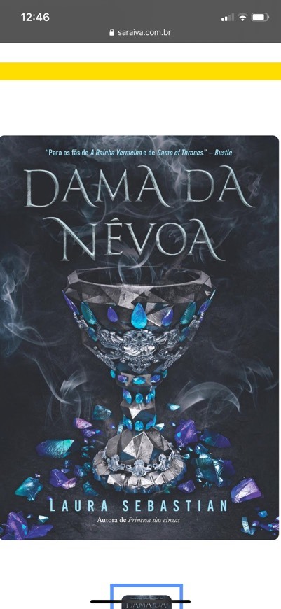 Libro Dama da Névoa 