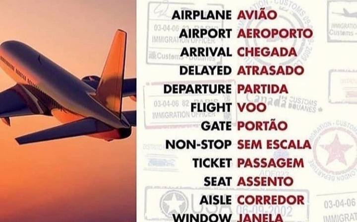 Moda Vocabulário de viagem