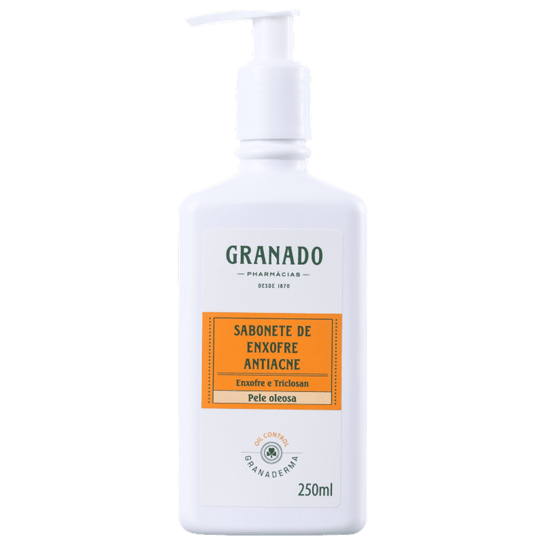 Moda Sabonete Líquido de Enxofre Antiacne, Granado, Laranja, 250m