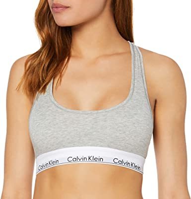 Fashion Calvin Klein 0000F3785E Sujetador, Gris