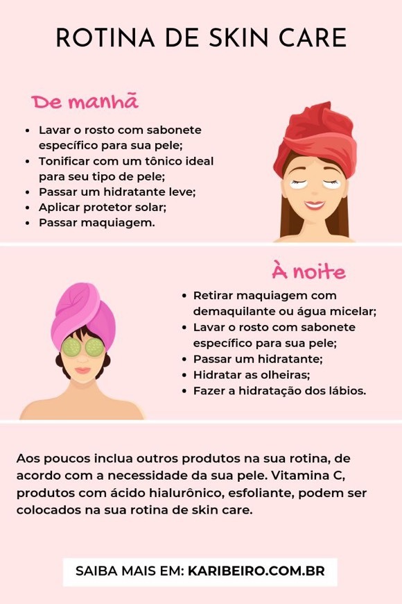 Moda Skin de rotina🧖🏻‍♀️