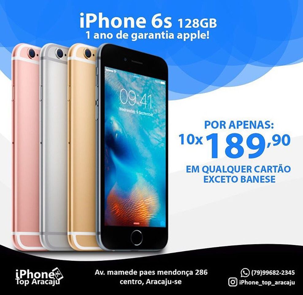 Fashion Iphone 6S, 128GB, Gold