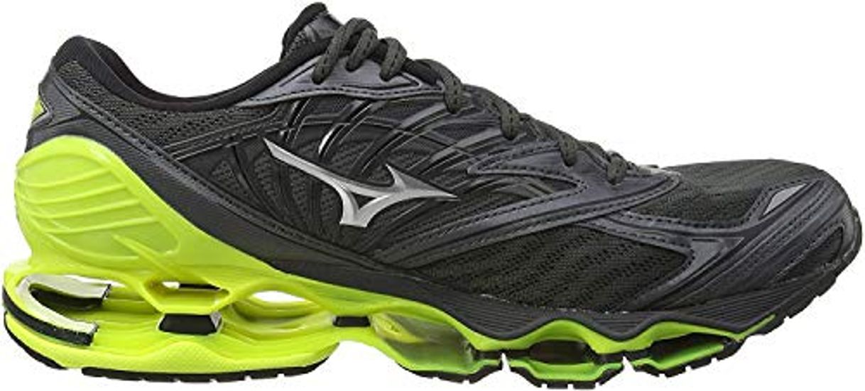 Social Mizuno Wave Prophecy 8, Zapatillas de Running para Hombre, Negro Dark Shadow