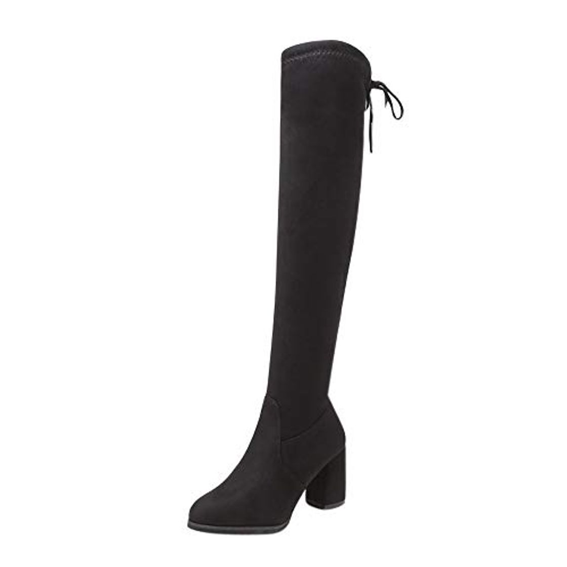 Social FAMILIZO Botas Mujer Botas De Mujer sobre La Rodilla Zapatos De Tacón