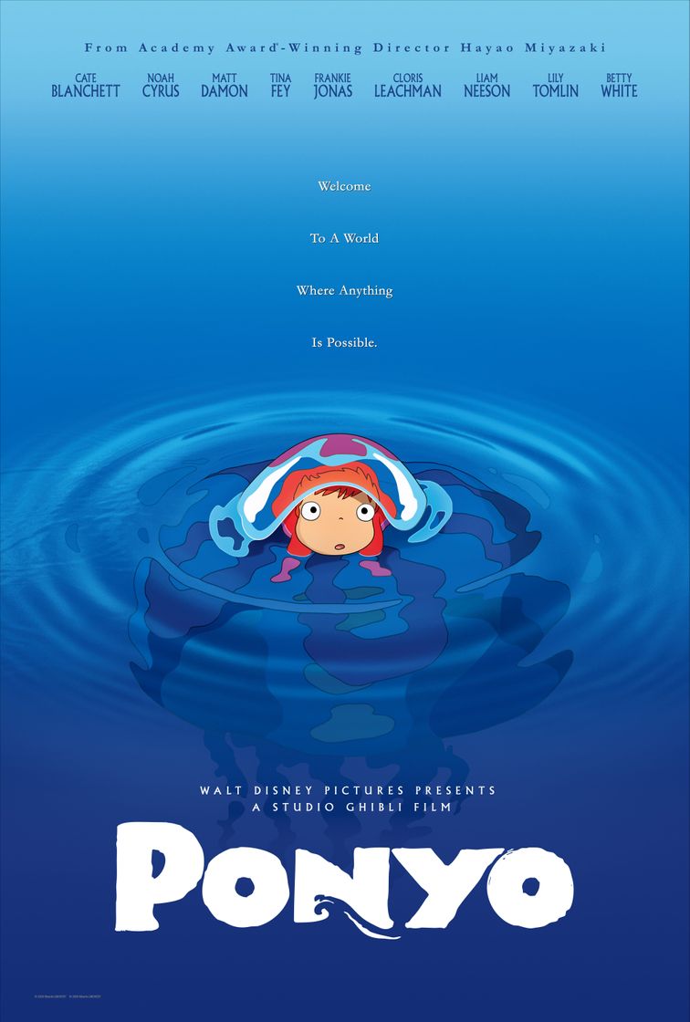 Movie Ponyo en el acantilado