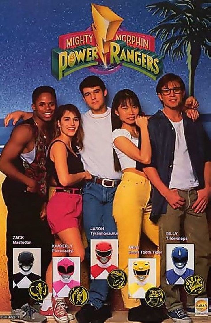 Series Mighty Morphin Power Rangers 1993 