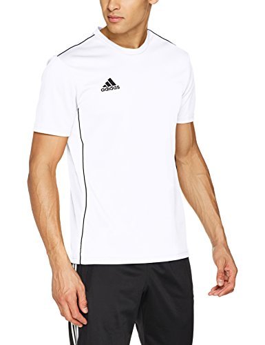 Social adidas Core 18 T Camiseta, Hombre, Blanco
